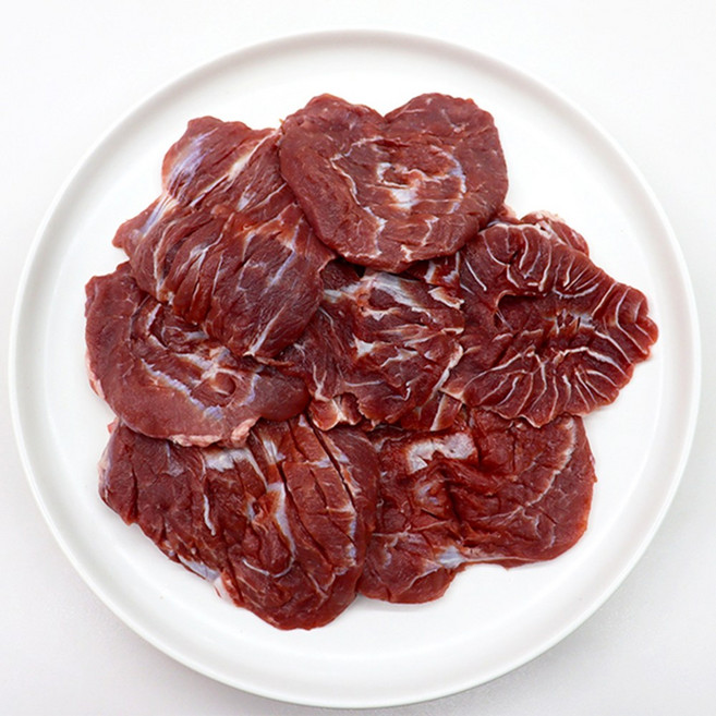 국내산 돼지 전라도 뒷고기 특수부위 세자매정육점, 뽈살, 1팩, 500g