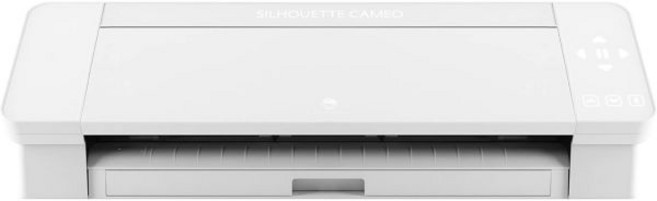 실루엣 카메오 4블루투스 포함 12인치 커팅 매트 오토블레이드 2 100가지 디자인 및 스튜디오 소프트웨어 화이트 에디션, 실루엣 카메오 4블루투스 포함 12인치 커팅 매트 오토, 1개