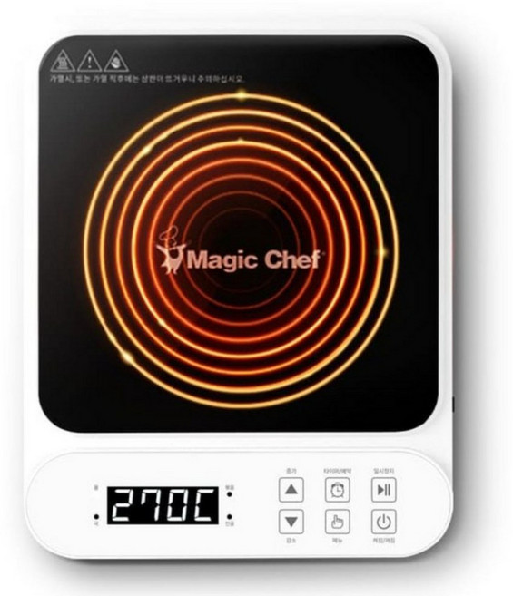 초고속 고화력 매직쉐프 인덕션 1구 전기레인지 S1 전기인덕션 1인 전기렌지, 일반형, MIR-S100W