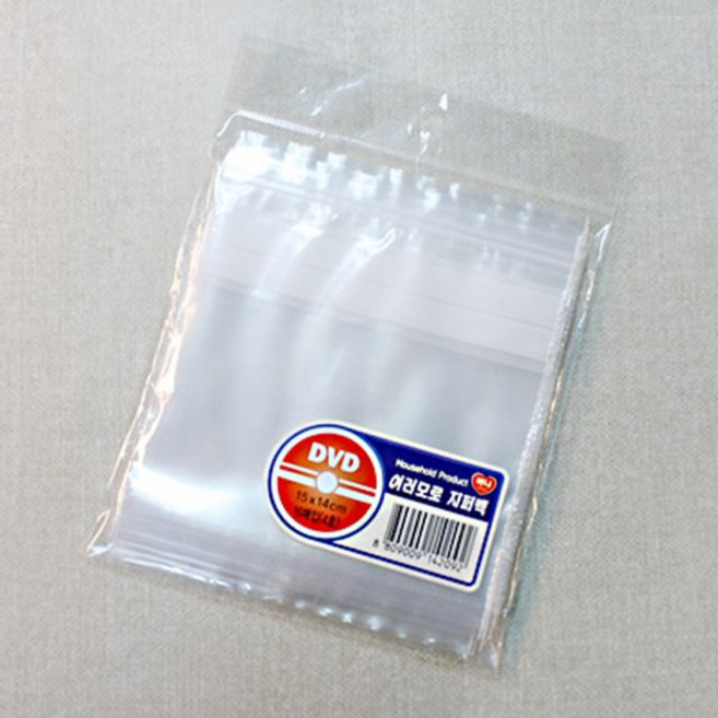 하니 여러모로 지퍼백 4호 (14cm X 15cm) 16매+88ea new*35101ot, 1개
