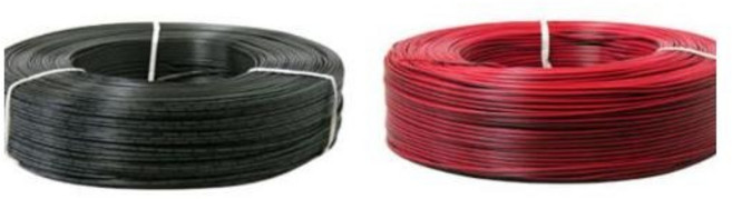 UL2468 AWG22x2C BK+BK/WH 1000M 아답타선 스피크선/L, 1개