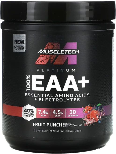 MuscleTech Platinum 100% EAA+ 프루트 펀치 393g(13.86oz), MuscleTechPlatinum100EAA프루트펀치3 - 쿠팡