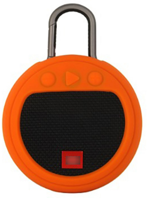 JBL Clip3 클립3 호환 실리콘 범퍼 케이스 소프트 커버, 오렌지