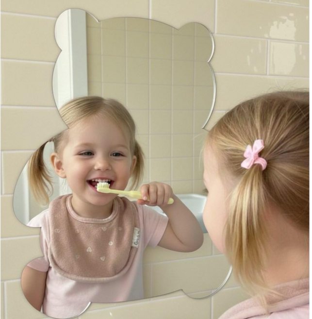 뚜뚜아트 유아 어린이 거울 아기방 아이방 아크릴 안전 거울, 01. 기본 타입