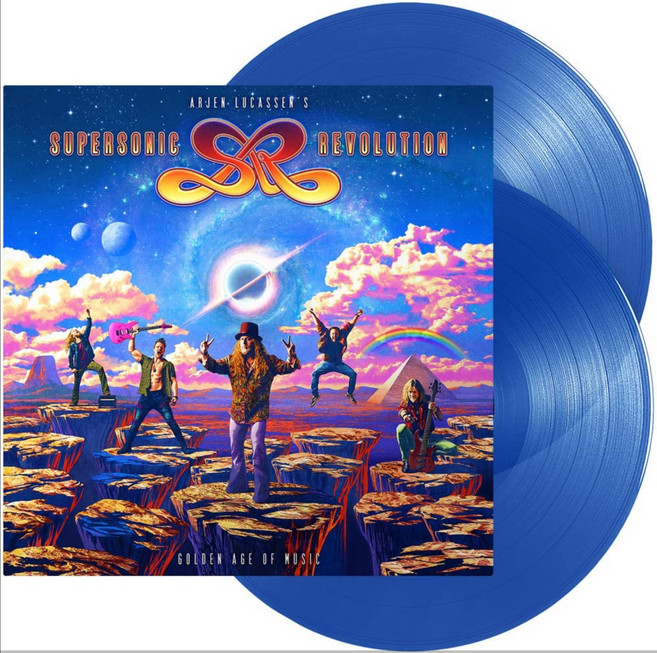 (수입 LP) Arjen Lucassen Supersonic Revolution Golden Age of Music Transparent Blue Vinyl, (수입 LP) Arjen Lucassen Superso