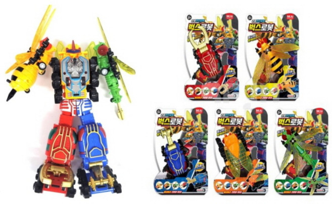 세주 벅스 로봇 5종세트 곤충 로봇 벅스봇, 1개