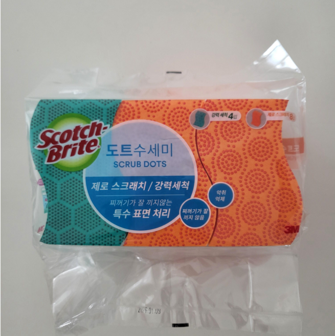 코스트코 스카치브라이트 다용도 도트 수세미, 12개, 1세트
