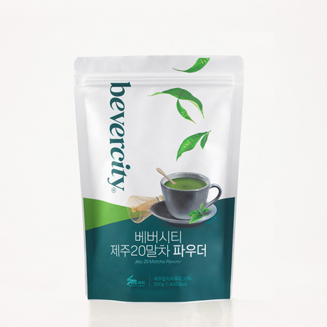 베버시티 제주 20말차 파우더, 500g, 1개입, 1개