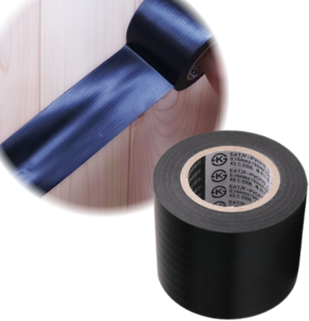 태영화학 태영 PVC 전기 절연테이프 낱개 50mmx10M, 1개