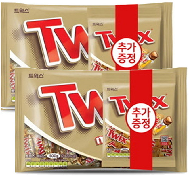 트윅스 미니스 픽앤믹스, 660g, 2개