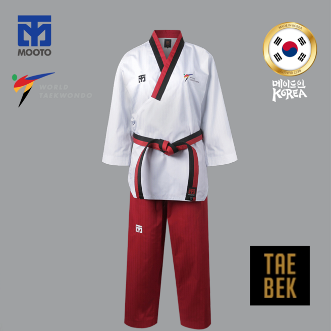 무토 태백 2.1 여성 품새 품도복 (최신버전) WT인증 국내생산