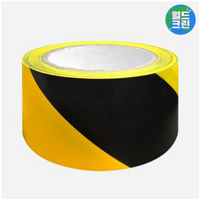 월드크린 바닥 라인 테이프 50mm x 33m, 1개