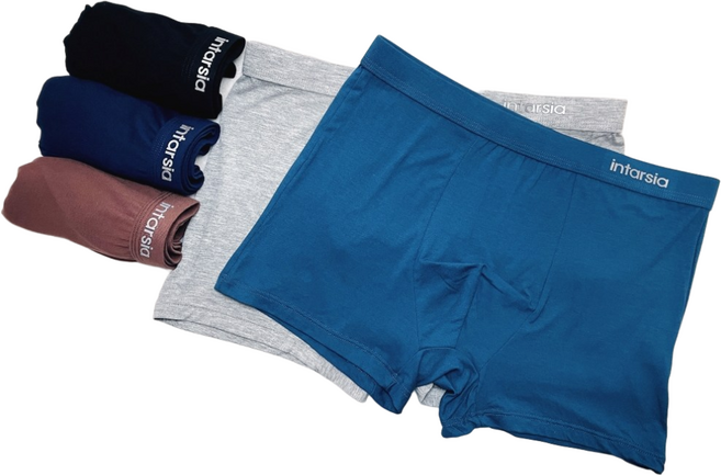 인따르시아 남아동 주니어 3015 실켓 면 드로즈 5종세트