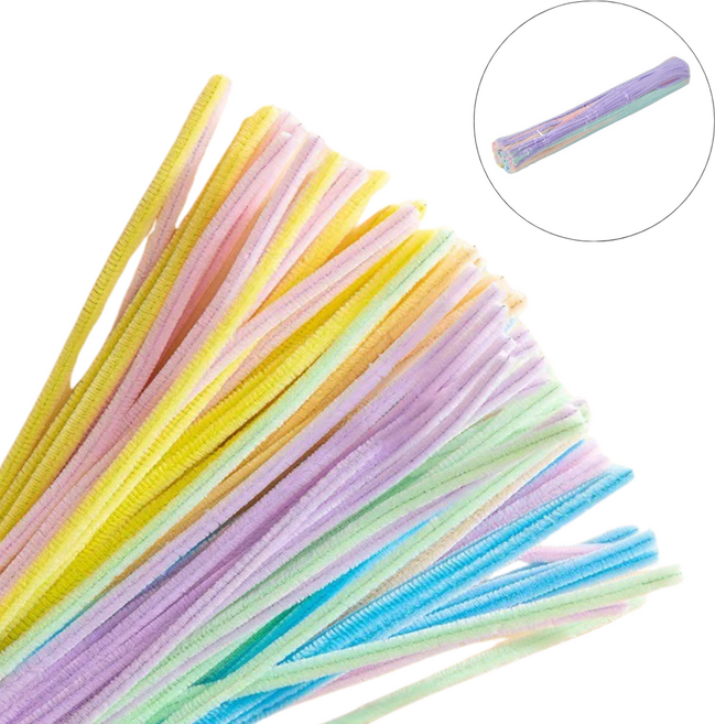 브리더나인 털철사 모루인형 만들기, 1개, 파스텔