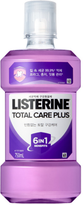 리스테린 토탈케어 플러스 750ml kiw+5170Nv
