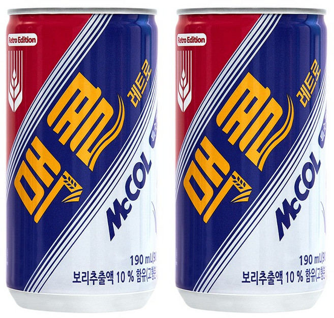 맥콜, 190ml, 30개