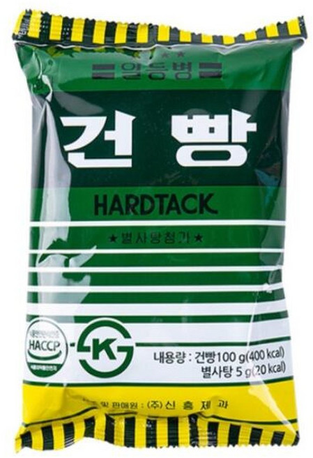 신흥제과 일등병건빵 105g x 20입 (1BOX) 별사탕포함 군용건빵 비상식량 전투식량, 1박스