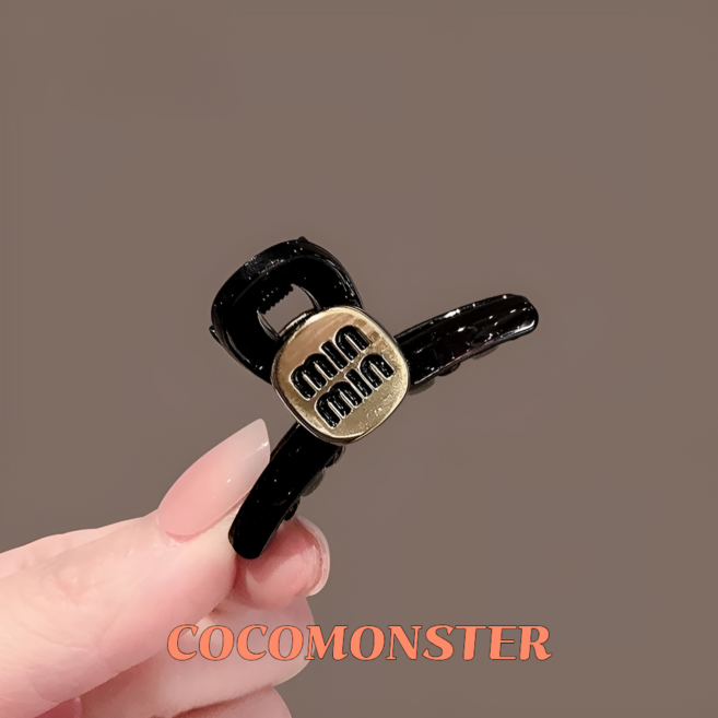 COCOMONSTER 프리미엄 미니 옆머리 헤어 집게핀 반머리 집게핀 4.5cm