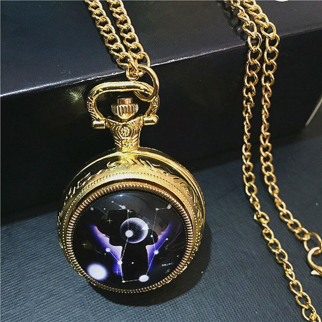 목걸이 별자리 주머니 포켓워치 회중시계