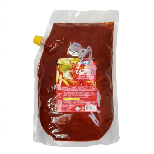 업소용 대용량 푸른식품 매운탕양념, 2kg, 1개