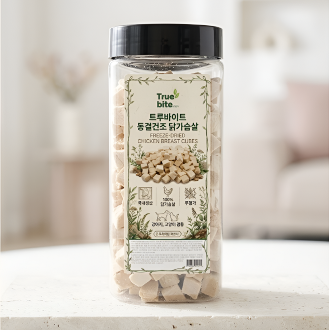 트루바이트 닭가슴살 동결건조 160g, 1개