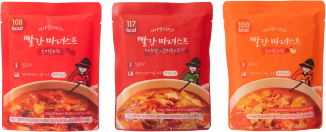 아이엠그라운드 실온보관 마녀스프 맛보기 320g 3종 클렌징 식단관리 다이어트 아침식사대용 토마토 비프 닭가슴살 매운맛 디톡스 해독스프 환자 수험생 영양식, 3개