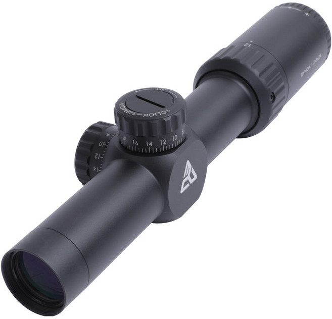 레드윈 스코프 밀리터리 서바이벌 조준경 라이녹스 RYNOX 1x24 REDWIN 스나이퍼 저격 에어소프트건 비비탄총, 스코프 + 마운트, 1개