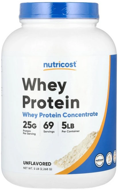 뉴트리코스트 Nutricost 유청 단백질 농축물 무맛 2 268g5lbs123566원산지:기타, 2267 g, 1개 - 쿠팡