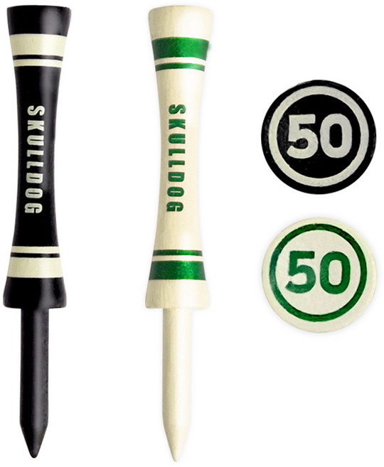명품 대나무 골프티 잘 부러지지 않는 퀄리티 50개 골프 나무티 높이고정 일정한 높이로 티업