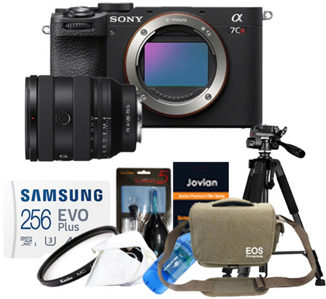 소니 A7C R(블랙)+20-70mm F4 G+메모리포함 8종 악세사리 패키지/컬스, 256G