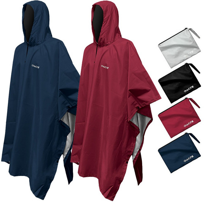 초경량 후드 판초우의 우비 우의 비옷 눈옷 장마 레인코트