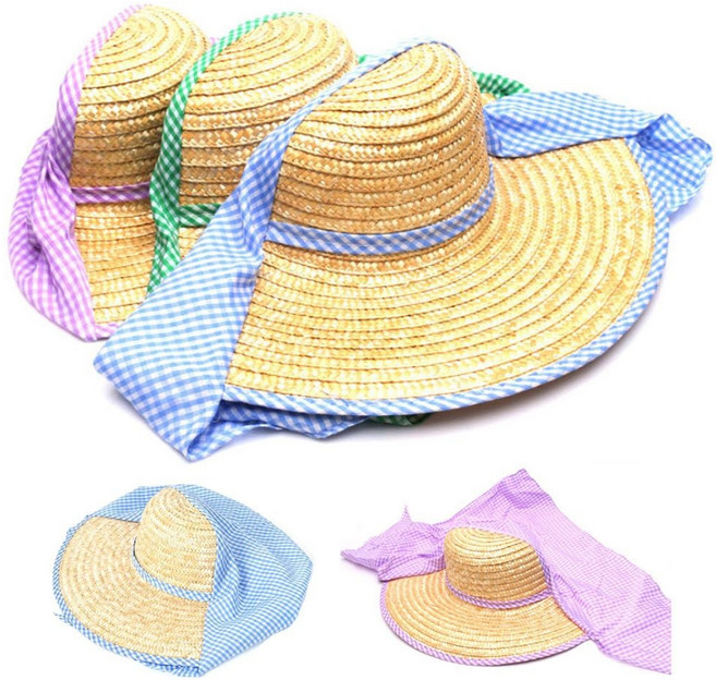 밀짚 치마모자 농사 농활 할머니 작업모 햇빛가리개 ell+361pq