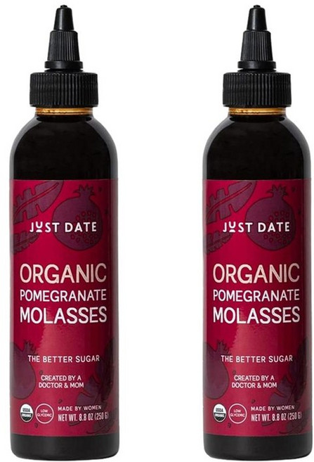 JUST DATE 석류 몰라세스 시럽 250ml x2병 Pomegranate Molasses
