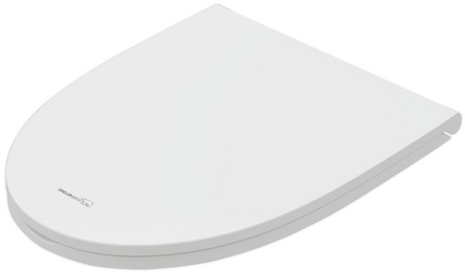 대림바스 초슬림핏 슈퍼플랫 무소음 슬로우다운 양변기커버 특대형 D형, 1개