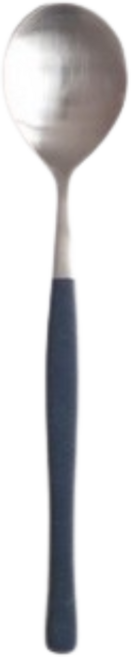 니코트 국내산 Satin 컬러 티스푼, Blue Black, 1개