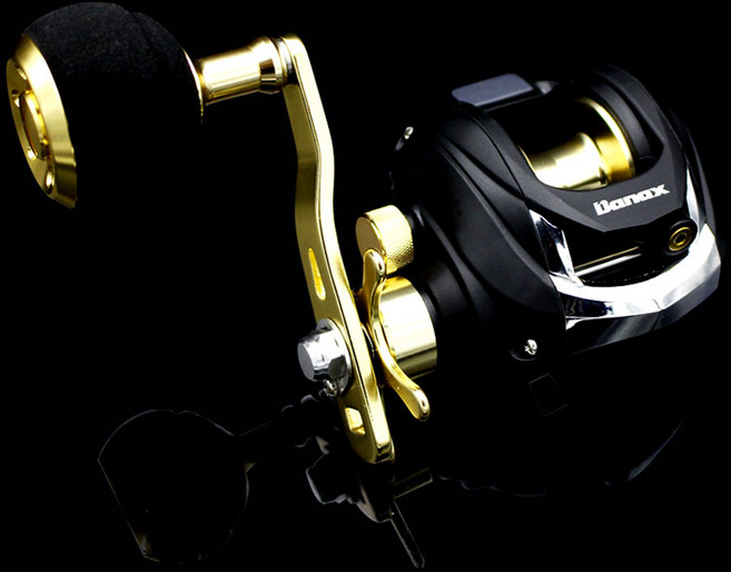 바낙스 볼칸파워 샴페인 골드 베이트릴 파워 10kg 문어 쭈꾸미 전용 (상세설명참조), 볼칸파워(좌)+더블핸들만+100M합사, 선택03.바낙스 NEW 볼칸파워+핸들