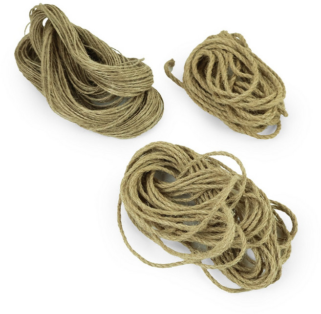 선물포장 마끈 황마끈 천연 노끈 DIY 리본 공예 재료, 3mm(9합)