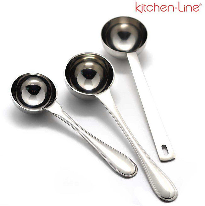 키친라인 스텐 계량스푼 15g 25g 파우더 커피 계량, 1개