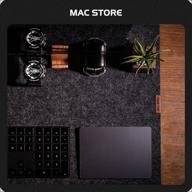 MacStore 羊毛氈特大桌墊 / 滑鼠墊 5mm 厚, 1個
