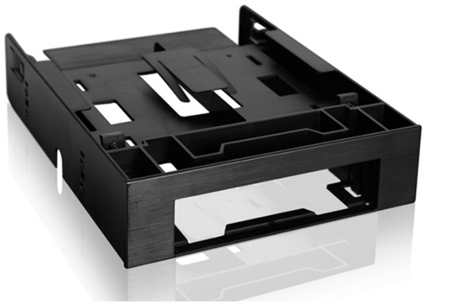 [ICYDOCK] MB343SP SATA SSD 하드랙 가이드(2.5 2개/3.5 1개 동시사용)