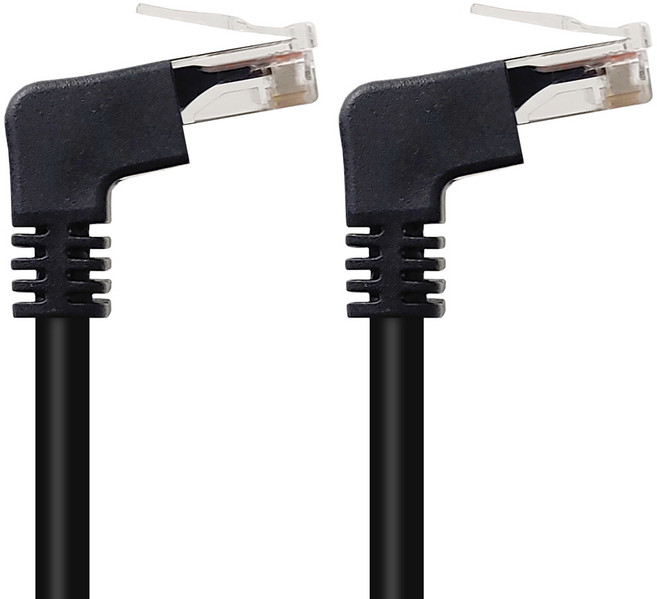 넥스트링크 UTP CAT.6 랜케이블 양방향 상향 꺾임, 1개, 3m