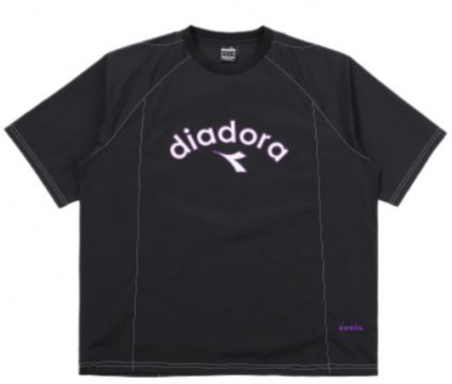 디아도라 Diadora 컴피 반팔 피스테 블랙 매장정품 114788