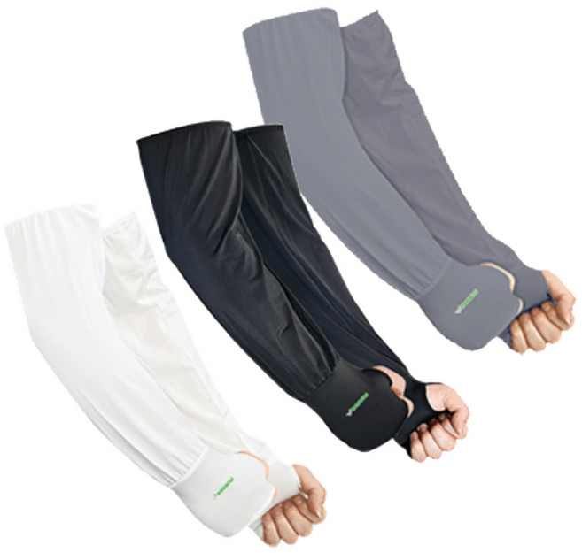 한우 HW 헐렁한 쿨토시 냉장고 토시 손등 커버 냉감 여유있는 소매통 자외선 차단 기능성 햇빛 피부 보호