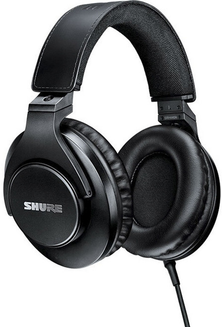 슈어 유선 헤드폰, 블랙, SRH440A