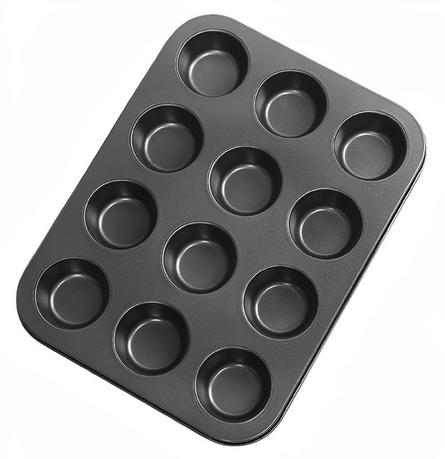 조리일기 타르트 오븐 틀, 블랙, 2개