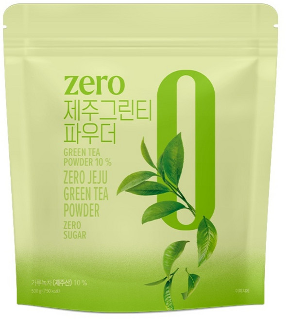 네이쳐티 제로슈가 ZERO 제주그린티파우더 500G, 1개, 1개입