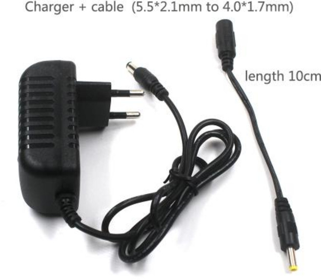 리튬 배터리 팩 용 4.2V 2A 18650 리튬 배터리 충전기, 9)Packag1, EU, 1개