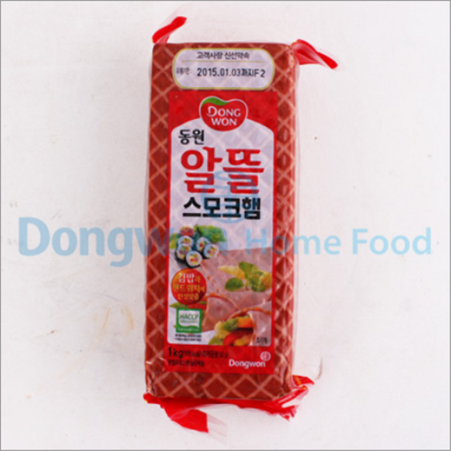동원 알뜰 스모크햄 1kg, 종이박스포장, 1입