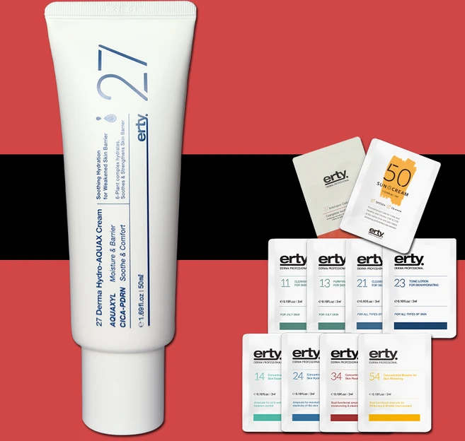에르띠 27 크림 더마 하이드로 시카 연어 장벽강화 보습 진정 수분 크림 50ml, 1개 - 쿠팡