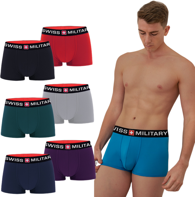 스위스밀리터리 남자팬티 빅로고 드로즈 빅사이즈포함 5장 7장세트